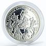 Switzerland 50 francs Shooting Festival in Sempach proof silver coin 1996