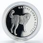 Turkey 20 lira Kangal Dog proof silver coin 2005