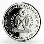 Sahrawi 1000 pesetas Sydney Olympics Weight Lifter silver coin 1998