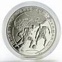 Armenia 100 dram FIFA World Cup Football Germany silver coin 2004
