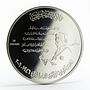 Jordan 10 dinars 60th Anniversary of Independence proof silver coin 2006