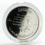 Jordan 10 dinars 60th Anniversary of Independence proof silver coin 2006