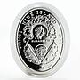 Niue 1 dollar Imperial Faberge Egg resurrection silver coin 2017