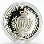 San Marino 5 euro 20th Anniversary of Ayrton Senna proof silver coin 2014
