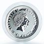 Australia, 50c, Year of the Dog Series I,1/2oz Silver Coin oxides scratches 2006