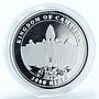 Cambodia 3000 riels Lunar Series Year of the Pig silver coin 2007