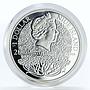 Niue 1 dollar August Magic Calendar of Happiness silver coin 2013