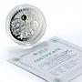 Niue 1 dollar August Magic Calendar of Happiness silver coin 2013