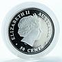 Australia 50 cents Year of the Horse Lunar Series I silver proof coin 1/2 oz 2002