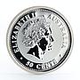 Australia 50 cents Year of the Rabbit Lunar Series I 1/2 oz silver coin 1999