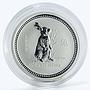 Australia 50 cents Year of the Rabbit Lunar Series I 1/2 oz silver coin 1999