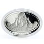 Georgia 5 lari Rugby World Cup proof silver coin 2019