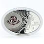 Georgia 5 lari Rugby World Cup proof silver coin 2019