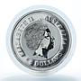 Australia 8 dollars Year of the Dog Lunnar Series I 5 oz Silver Coin 2006