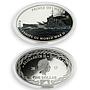 Tokelau set 6 coins Battleships of World War II copper-nickel silverplated 2013