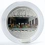 Cook Islands 20 dollars The Last Supper colored silver coin 2008