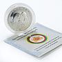 Myanmar 5000 kyats Government of Republic of Union Myanmar silver coin 2015