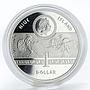 Niue 1 dollar Alexander The Great colored silver coin 2011