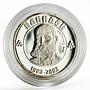 Macedonia 100 denari Yane Sandanski revolutionary proof silver coin 2003