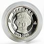 Macedonia 100 denari Pitu Guli revolutionary proof silver coin 2003