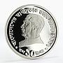 Bangladesh 10 taka 25th Anniversary of Independence proof silver coin 1996