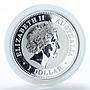 Australia $1 Year of the Goat Series I Lunar 1-oz Silver Gilded Coin 2003