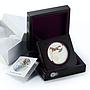 Fiji set 2 coins Year of the Horse Ying Yang colored proof silver 2014