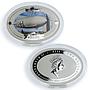 Fiji set 4 coins Famous Airships colored proof silver 2009