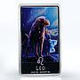 Niue 2 dollars Sings of the Zodiac Leo silver color 1 oz coin 2011