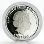 Cook Islands 5 dollars St. Petersburg city colored proof silver coin 2011