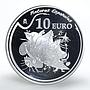 Spain 10 euro Joan Miro painters morning star proof silver coin 2012