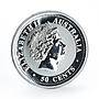 Australia 50 cents Year of The Pig Lunar Calendar Series I silver 2007