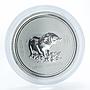 Australia 50 cents Year of The Pig Lunar Calendar Series I silver 2007