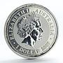 Australian 1 dollar Year of the Ox Lunar Series I 1 oz Silver Coin 2009