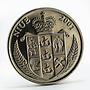 Niue 1 dollar Pokemon Bulbasaur copper-nickel coin 2001