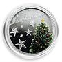Australia 50 cents Merry Christmas New Year Tree silver coloured proof coin 2013