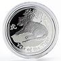 Australia 1 dollar Lunar Calendar series II Year of Tiger silver proof coin 2010