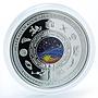 Australia 10 dollars Kookaburra Evolution of the Calendar silver proof coin 2001