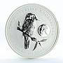 Australia 1 dollar Australian Kookaburra Bird Fauna silver coin 2005