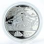 Belarus 20 rubles Seafaring Cutty Sark Ship Clipper hologram silver coin 2011