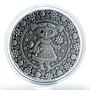 Belarus 20 rubles Zodiac Signs Virgo two zircons silver coin 2009