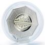 Congo 10 francs Decision Coin Make Your Fate proof silver coin 2007