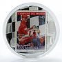 Congo 10 francs Michael Schumacher Formula 1 Ferrari 2 oz silver coin 2007