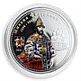 Cook Islands, 10 dollars, Tsars of Russia, Mikhail Fedorovich, king, proof 2008
