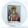 Cook Islands 5 dollars Patron Saints St. Vladimir Prince silver proof coin 2011