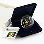 Cook Islands 5 dollars Patron Sains series St. Nicholas silver coin 2011