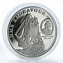 Cook Islands 1 dollar HMB Endeavour James Cook 1728-1779 silver Proof coin 2009