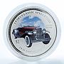 Cook Islands 2 dollars Classic Cars Speedster Duesenberg SSJ silver coin 2006