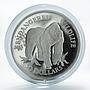 Cook Island 50 Dollars Endangered World Wildlife Gorilla proof silver coin 1992