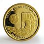 Cook Islands 20 dollars First man on the moon proof gold coin 1995